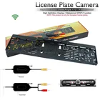 Беспроводная парковочная Водонепроницаемая рамка для номерного знака в Европе, камера заднего вида с 4 светодиодами, ночное видение, с передатчиком и приемником