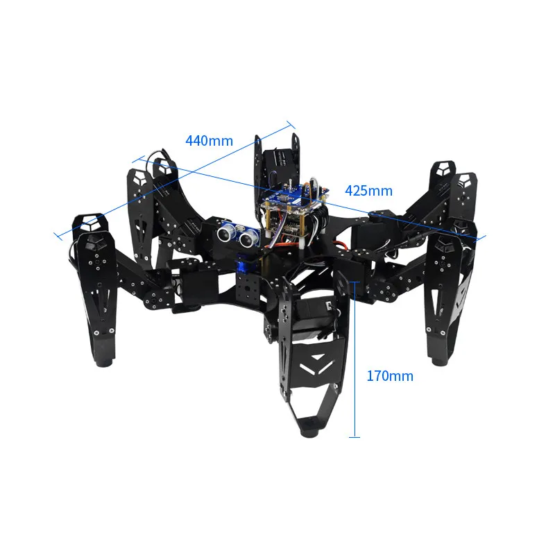 DIY 18DOF робот шестиногий паук Hexapod роботы с 20CH Контролер LD 2015 сервопривод