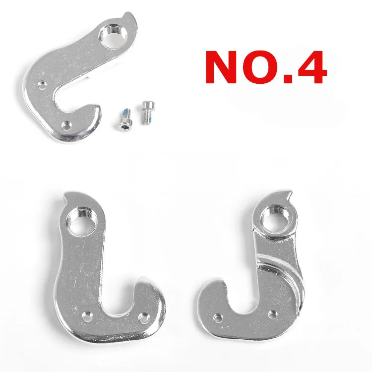 

MTB Mountain Bike Folding Bicycle Rear Aluminum Tail Hook With Screws Rear Frame Accessories