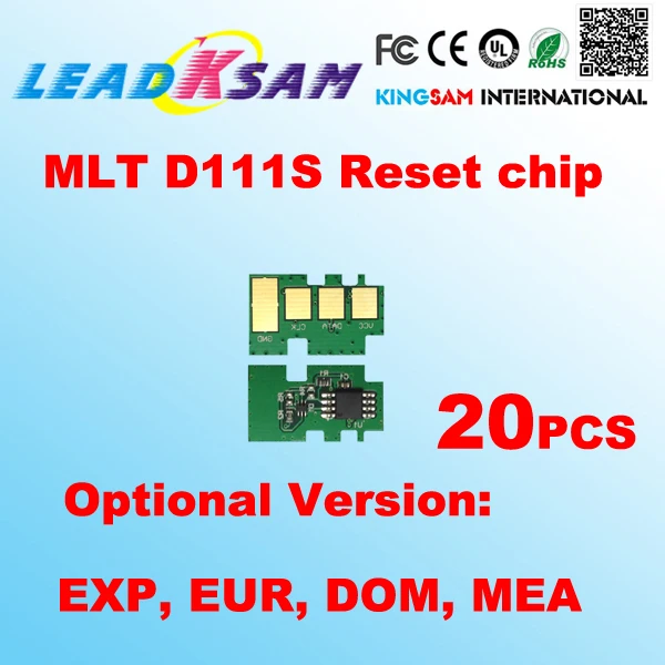 Чип сброса тонера 20x MLT d111s 111s 111 d111 для принтера Samsung Xpress SL-M2020W M2022 SL M2020 | Компьютеры