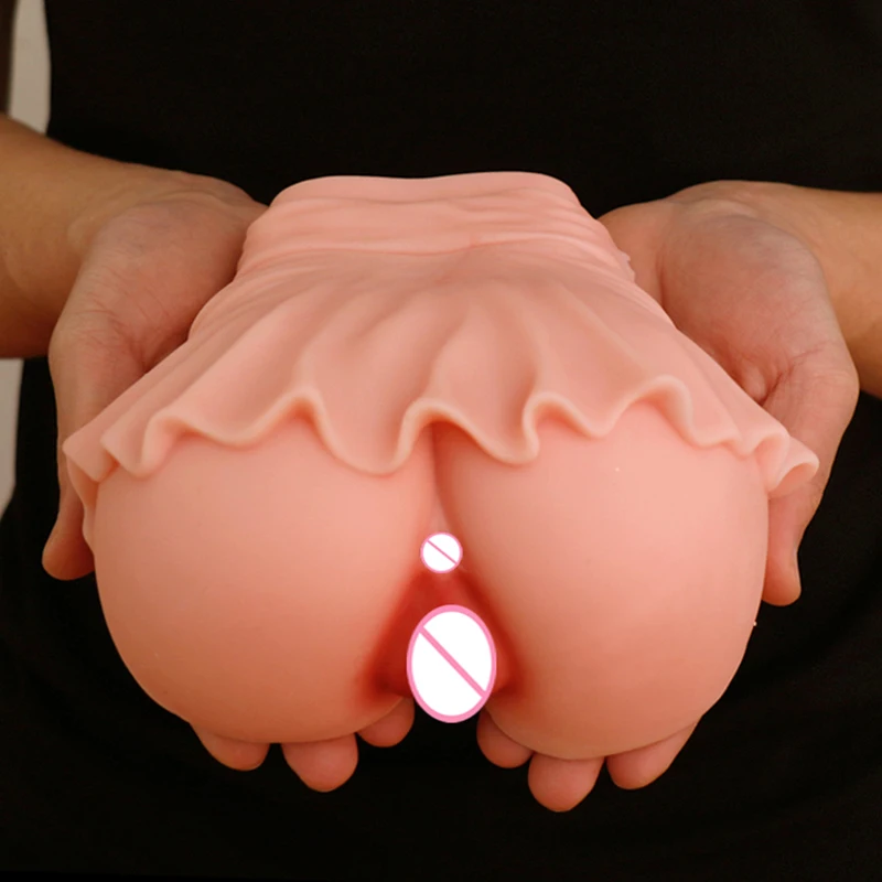 Мужские Двойные каверны влагалищная настоящая киска большая задница воздушная