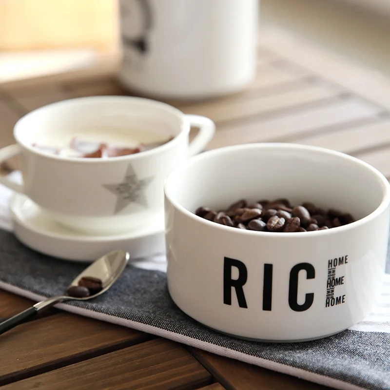 Фирменные керамические миски в европейском стиле маленькая миска для фруктов