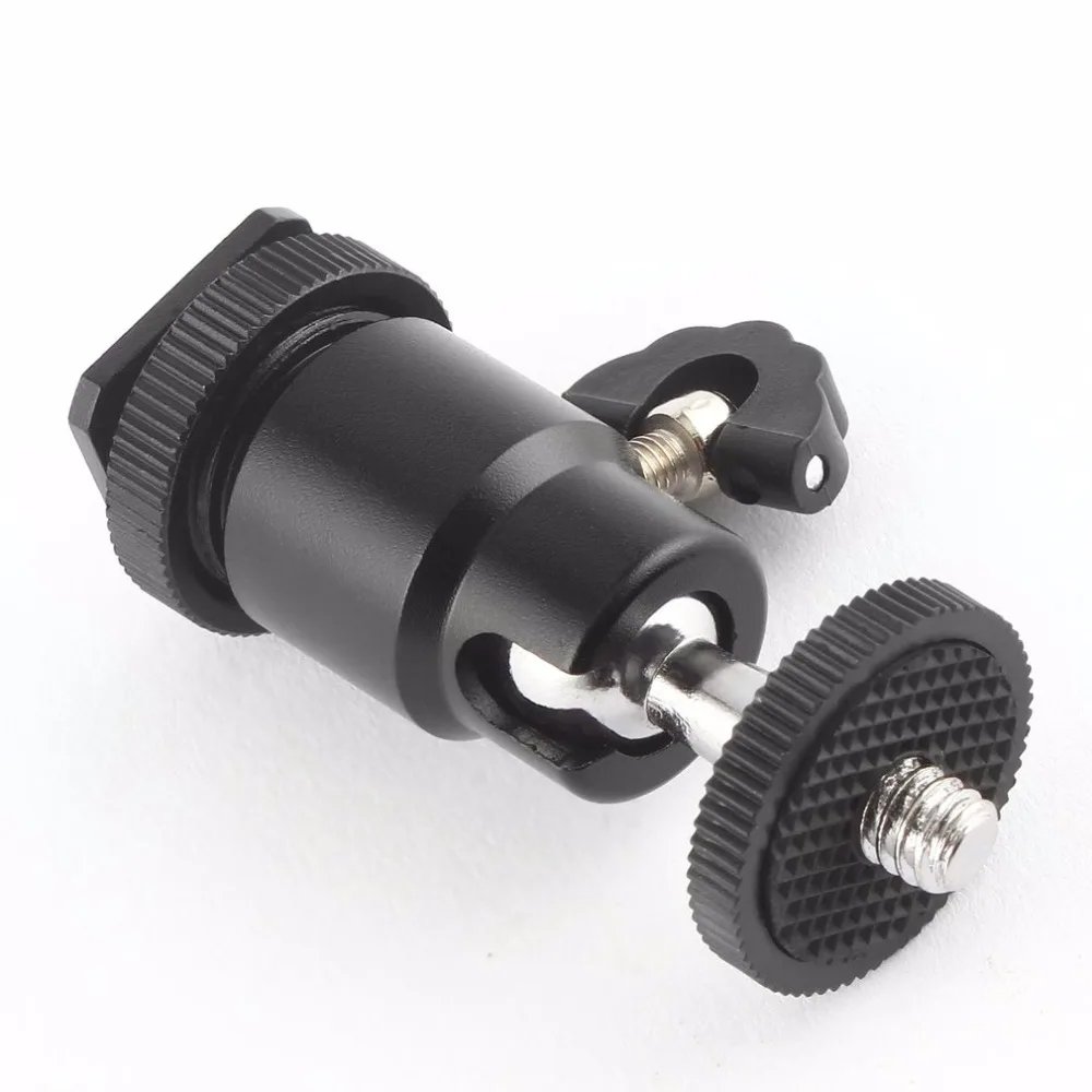 1pc Mini ball head for camera tripod ballhead For SB800 SB900 580EX II vidicon Flash Newest | Электроника
