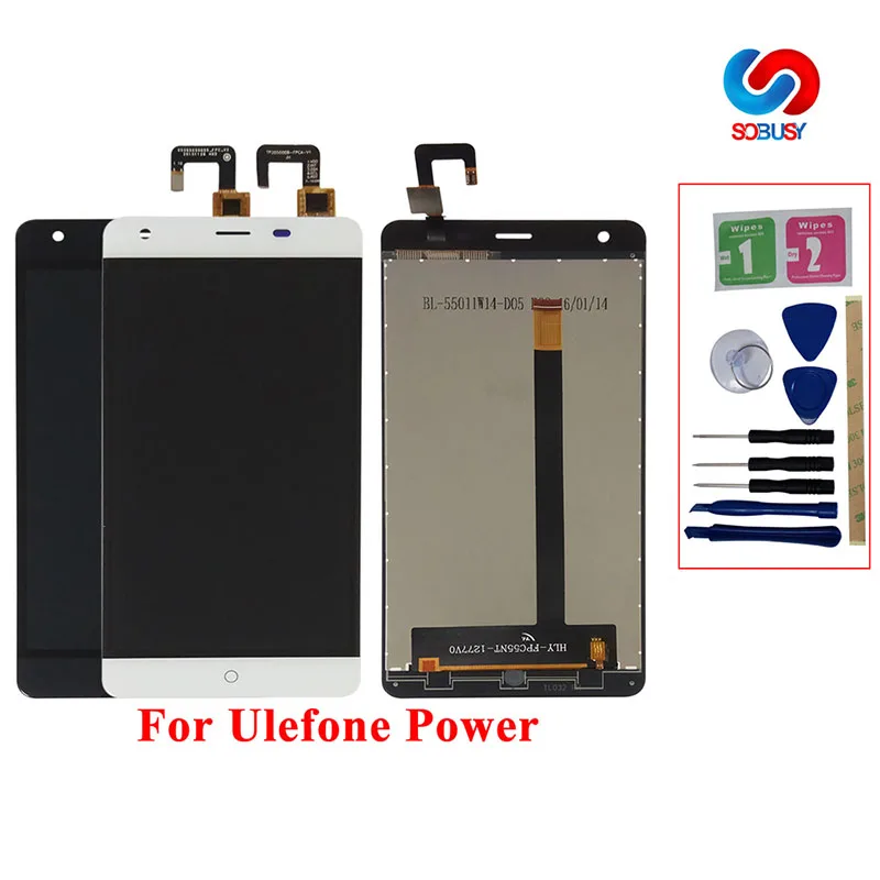 Новый оригинальный сенсорный экран для Ulefone power 1 ЖК дисплей Запасные части +