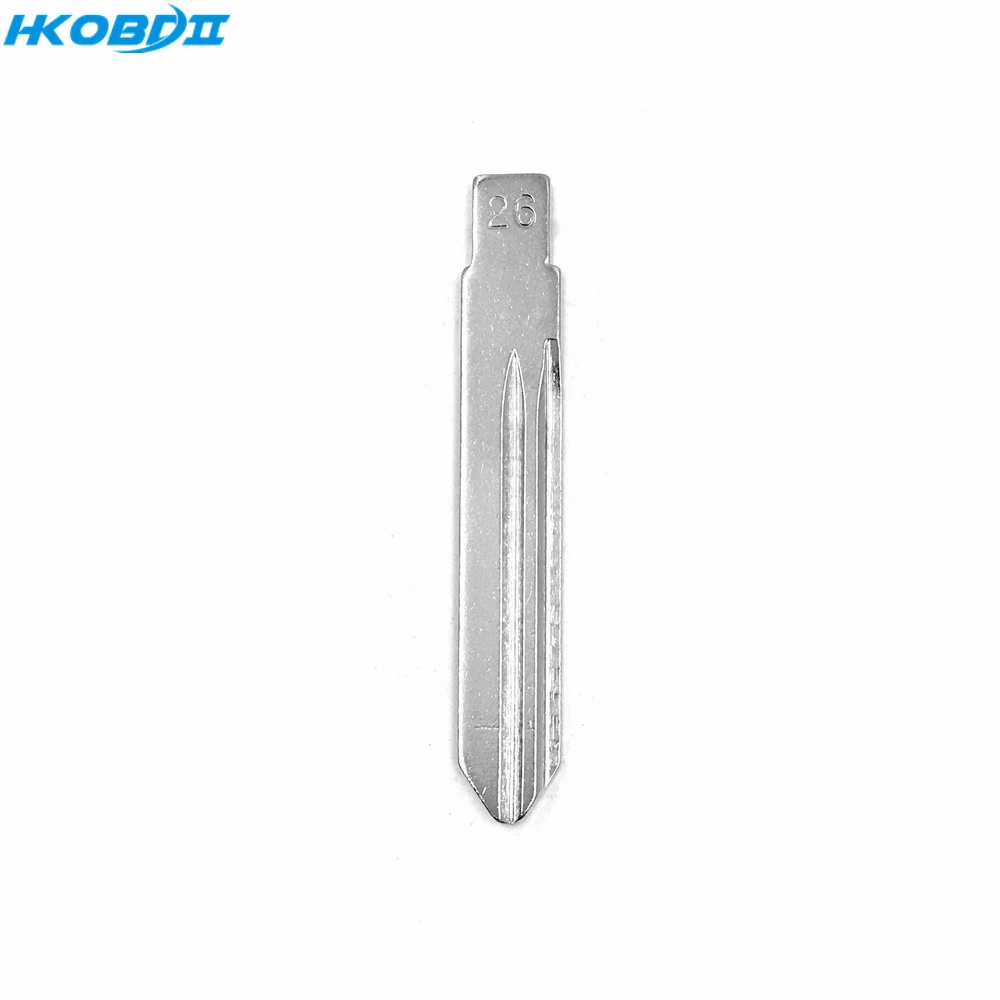 HKOBDII 2 шт./лот 26 # B102 KD Blade VVDI JMD металлический необработанный откидной ключ с