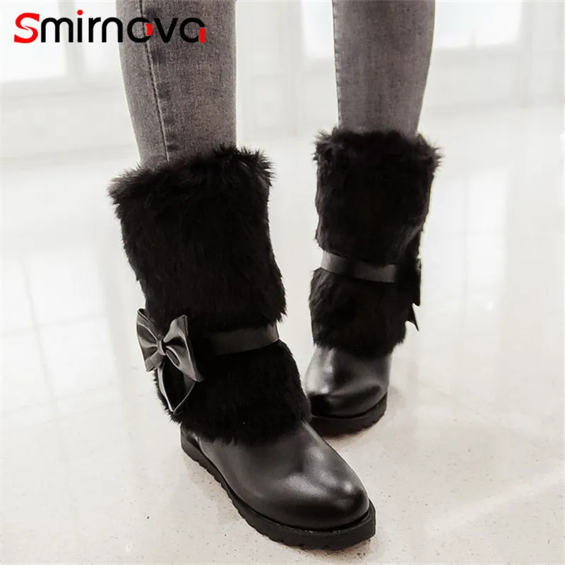 Smirnova горячая Распродажа 2020 зимние сохраняющие тепло женские сапоги с