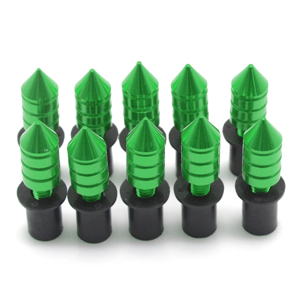 5MM green Мотоцикл ветрового стекла болты для ветрового стекла винт комплект для Suzuki GSF GSF650 GSF1200 GSF1250 Bandit SV650 SV1000 GSX1400 SV 650 1000 - Цвет: 5MM green