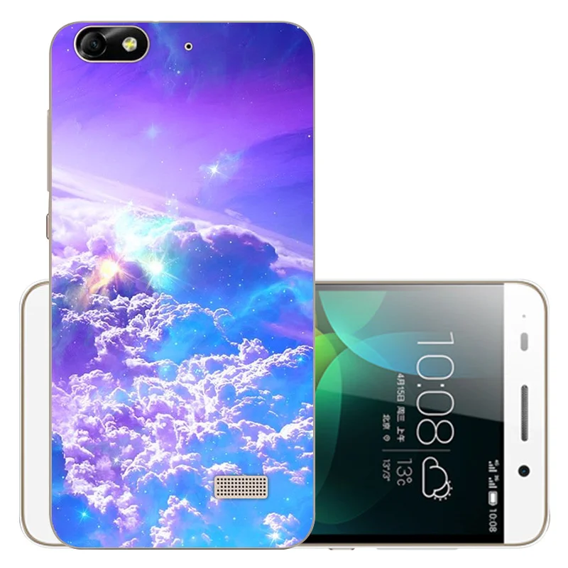 5 0 &quotчехлы для Huawei Honor 4C CHM U01 Honor4c чехол телефона задняя крышка силиконовый G Play mini
