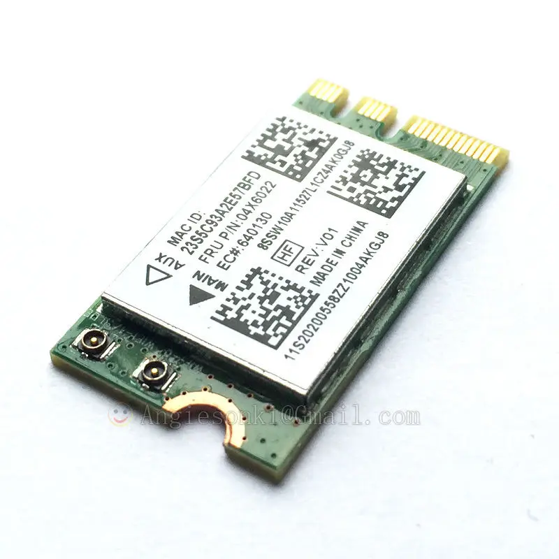 QCNFA335 Wi-Fi WLAN карта 802.11bgn NGFF + Bluetooth 4 0 FRU 04X6022 для IBM/Lenovo G40-30 G40-70M B50 B50-45 гибкий кабель