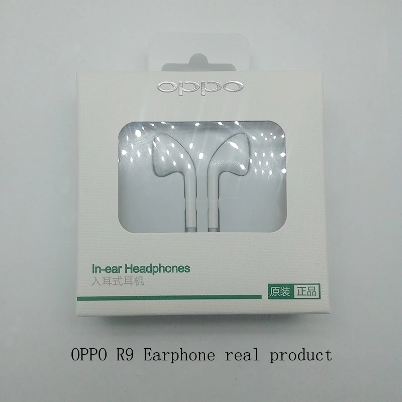 Оригинальные наушники OPPO R9 для R15 Find X F7 F9 R17 с разъемом 3 5 мм проводным