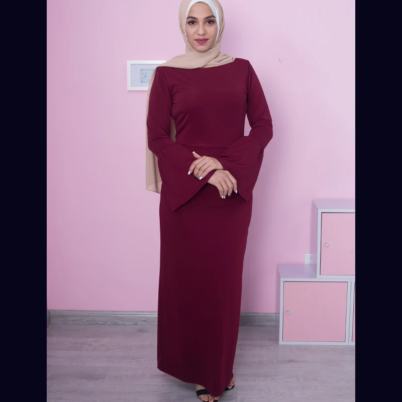 Арабский Vestido ОАЭ платье Дубая Турция хлопок мусульманское платье хиджаб женские одеяние мусульмане Longue Турецкая мусульманская одежда