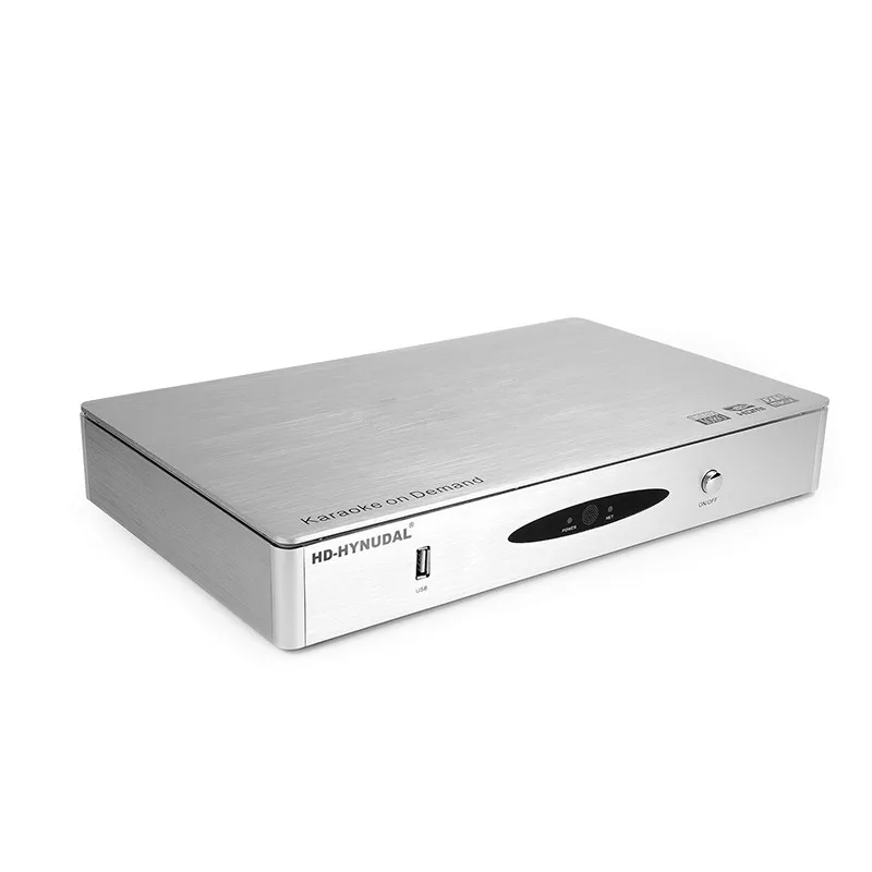 HD-HYNUDAL домашний KTV HD КАРАОКЕ плеер 4 ТБ HDD китайский Поющий аппарат с 80K песнями+ сенсорный экран+ 2 беспроводных микрофона