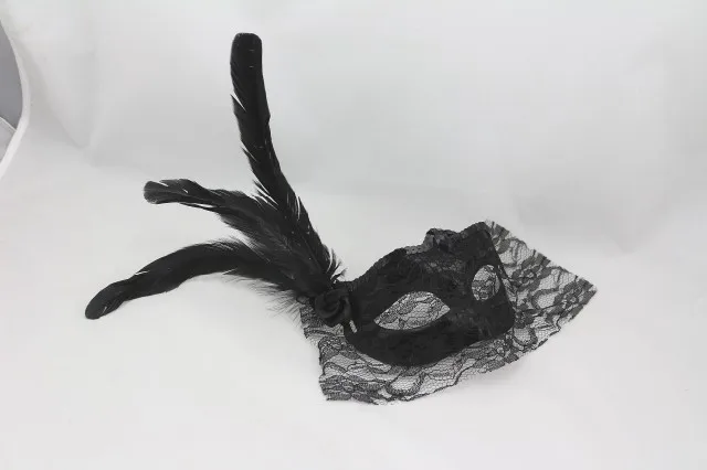 Кружевная маска для Хэллоуина взрослых выпускного вечера симуляции ужасов