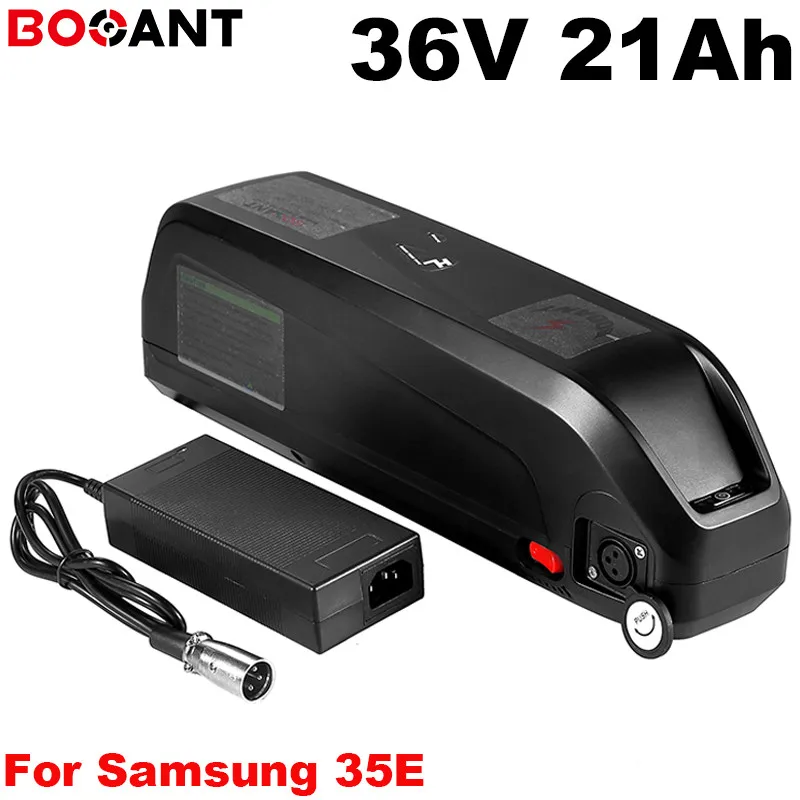 For Samsung 35E 36V 20Ah литиевая батарея для электровелосипеда Bafang 250W 350W 800W батарея для электровелосипеда 36V для Panasonic LG samsung 18650 - Цвет: For Samsung 35E