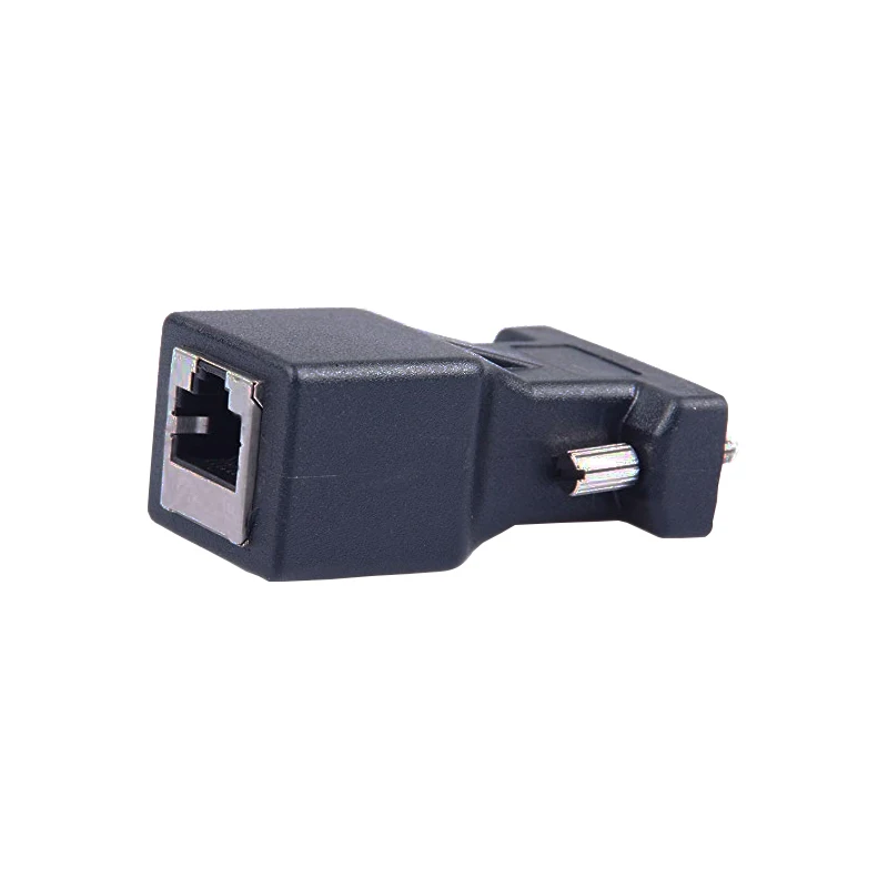 LAN порт RS232 DB9 Женский к RJ45 конвертер адаптер 1 шт.| |