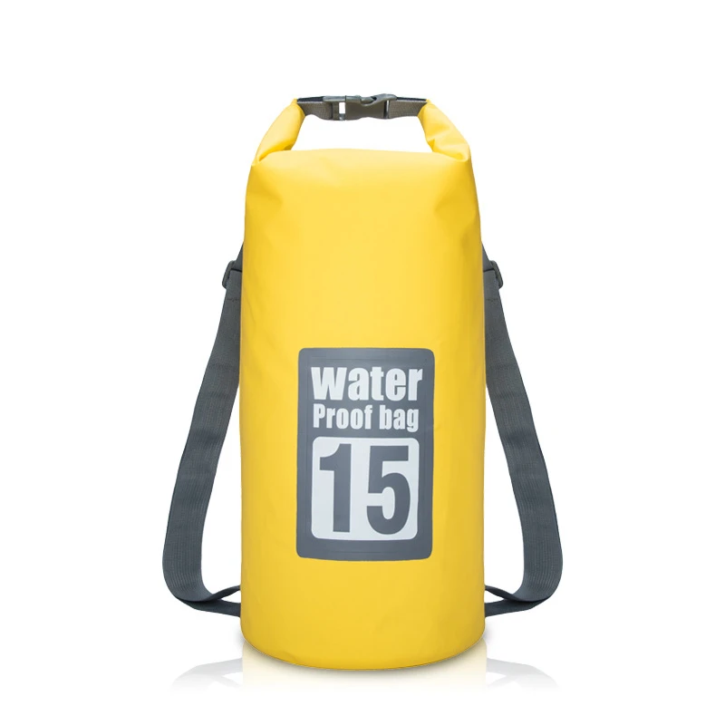 15л 20л наружная Водонепроницаемая сухая сумка Каякинг каноэ плавательные сумки