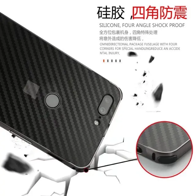 Роскошный Гибридный чехол для Oneplus 6 жесткого углеродного волокна Coque металлический бампер+ PC защитный чехол для Oneplus 3/3 т/5/5 т A5000