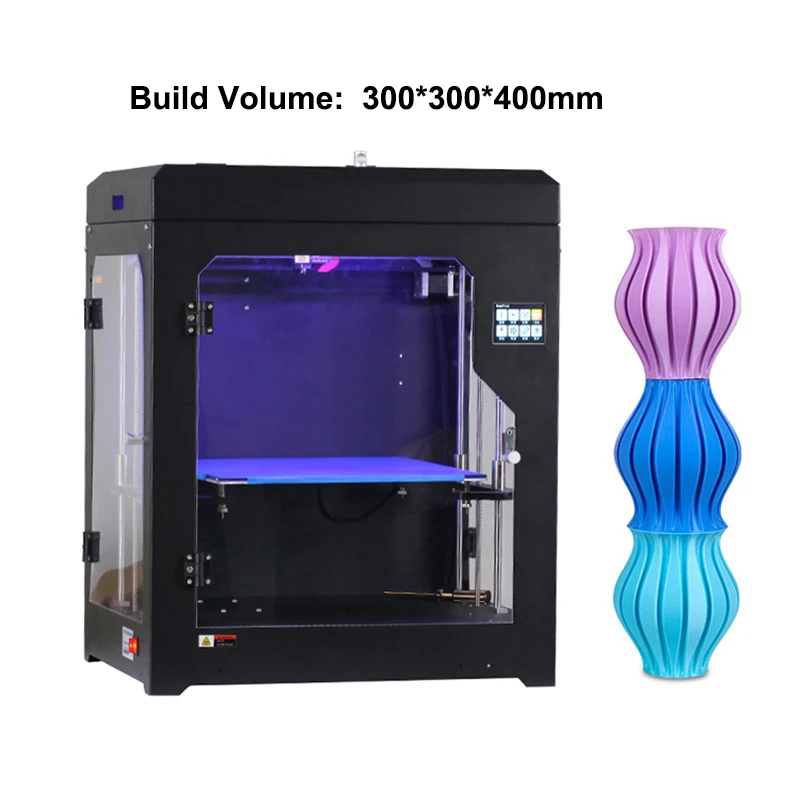 

Высокоточный 3D принтер FDM Impresora Formax Diy Kit модульный дизайн 0,4 мм/1,75 мм сопло Impresora 3D с новой системой экструзии
