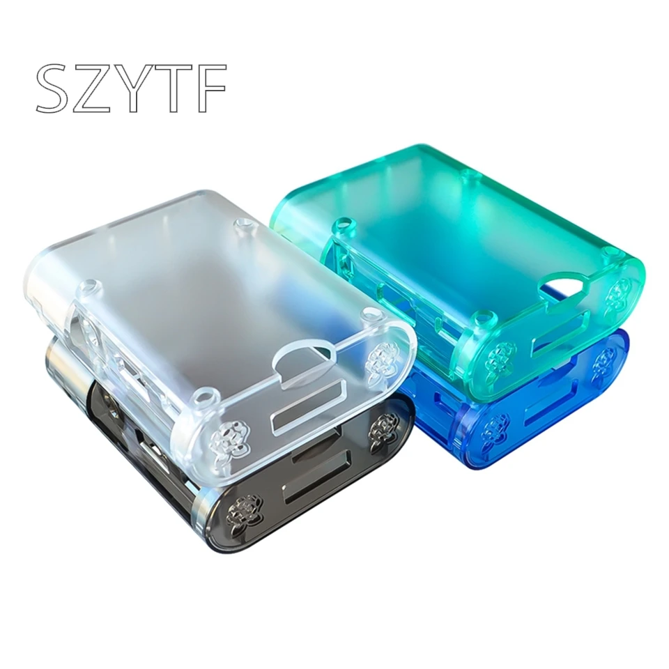 Новый Raspberry Pi Shell 3B + аксессуары для литья под давлением Универсальный корпус вниз