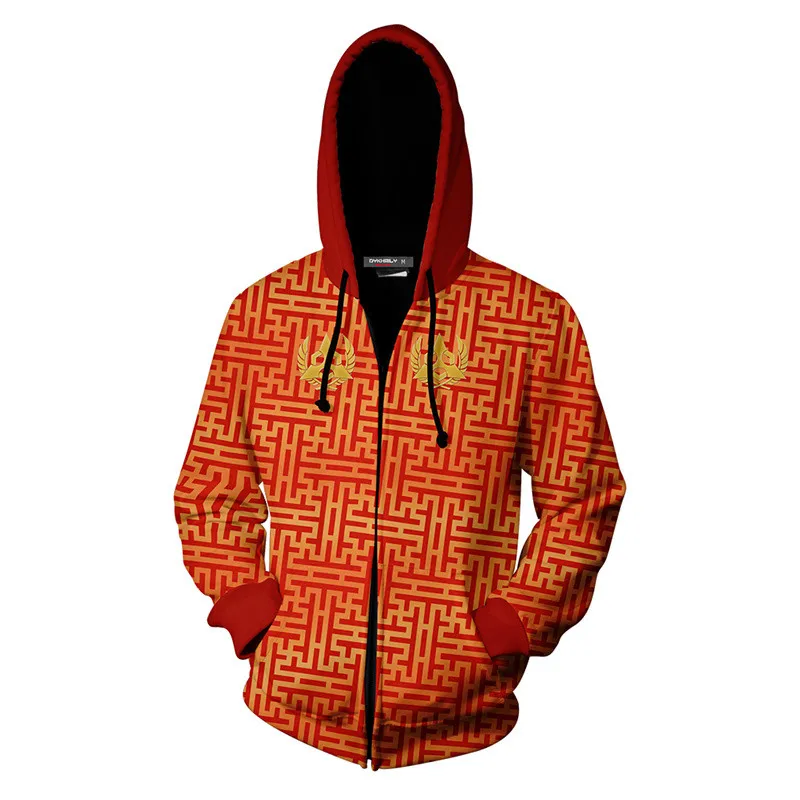 Игра Даниэль Томас Рэнд к'ai костюм Железный кулак Толстовка Косплей 3D принт