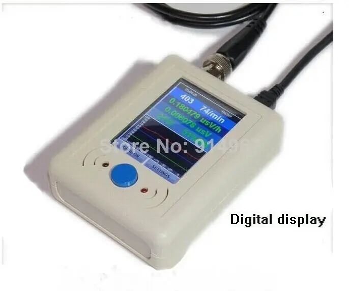 Digital Geiger Counter Nuclear Radiation Detector Radioactive Particles with Nokia Mini USB Cable + BNC GM Tube | Инструменты