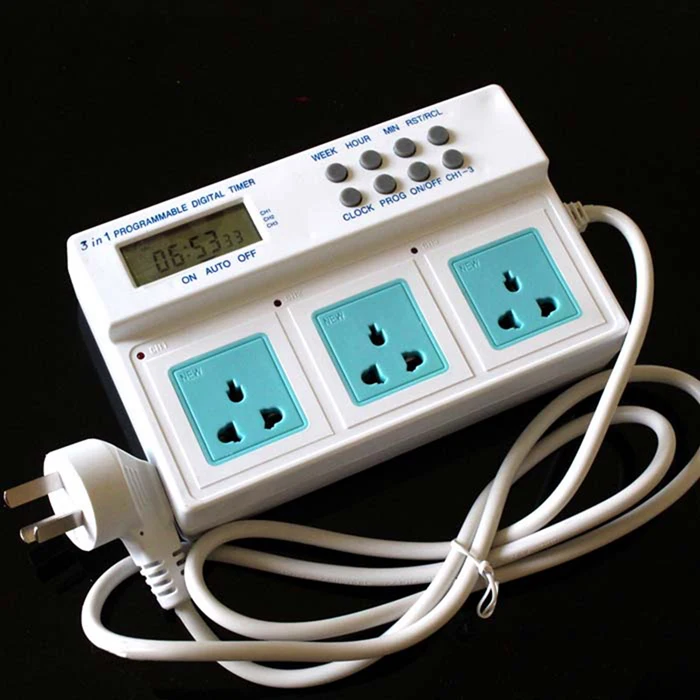 Таймер для аквариума программируемый цифровой таймер 220 В 3680 Вт|socket 220v|socket switch220v
