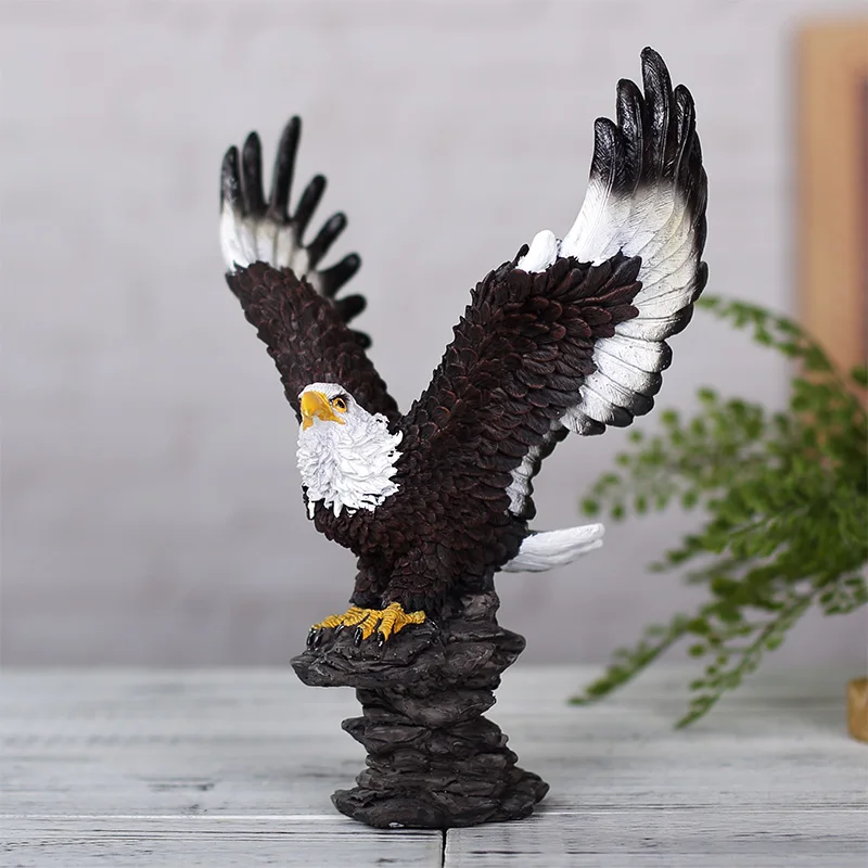 Декор с орлом сова книжные полки ручной работы настольные подарки аксессуары для