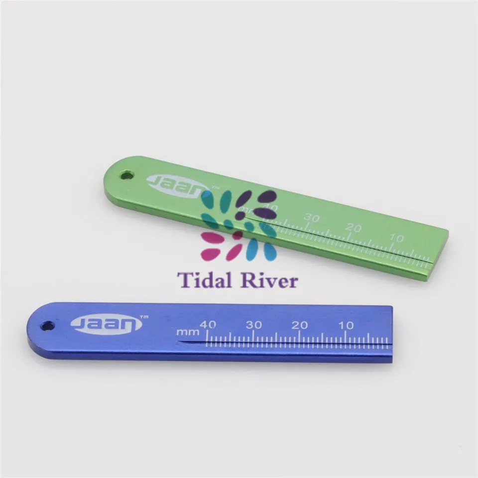 Стоматологическая 2 пальчиковая эндодонтическая линейка и линейки