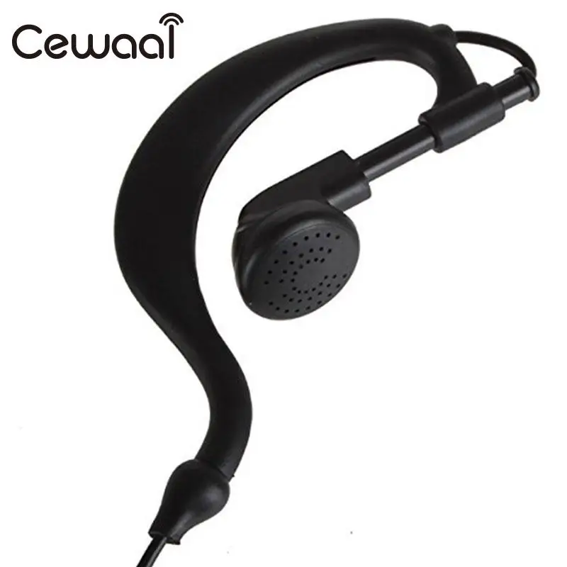 Baofeng 2Pin наушники гарнитура с микрофоном двусторонняя радиодиапазон K Type 2