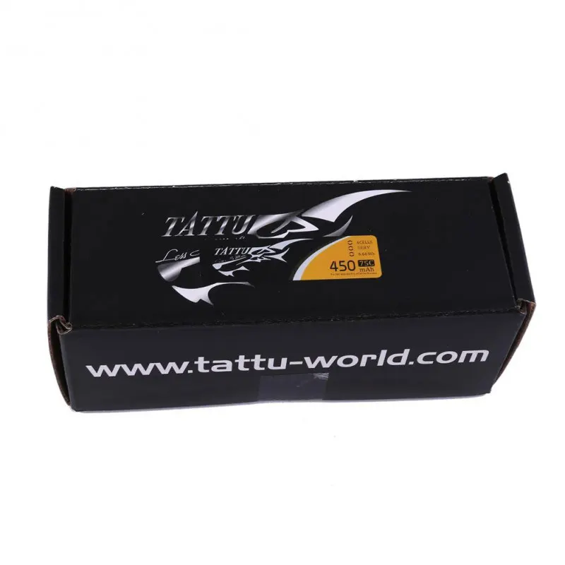 4 шт. Tattu 7,4 V Lipo батарея 450mAh 75C-150C 2S с XT30 штепсельные батареи для 120 размера FPV гоночный Дрон гоночный транспорт для помещений