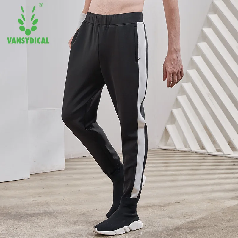 Vansydical Sports Running Pants Men's Autumn Winter Outdoor Workout Jogging Trousers Breathable Training Gym Sweatpants | Спорт и