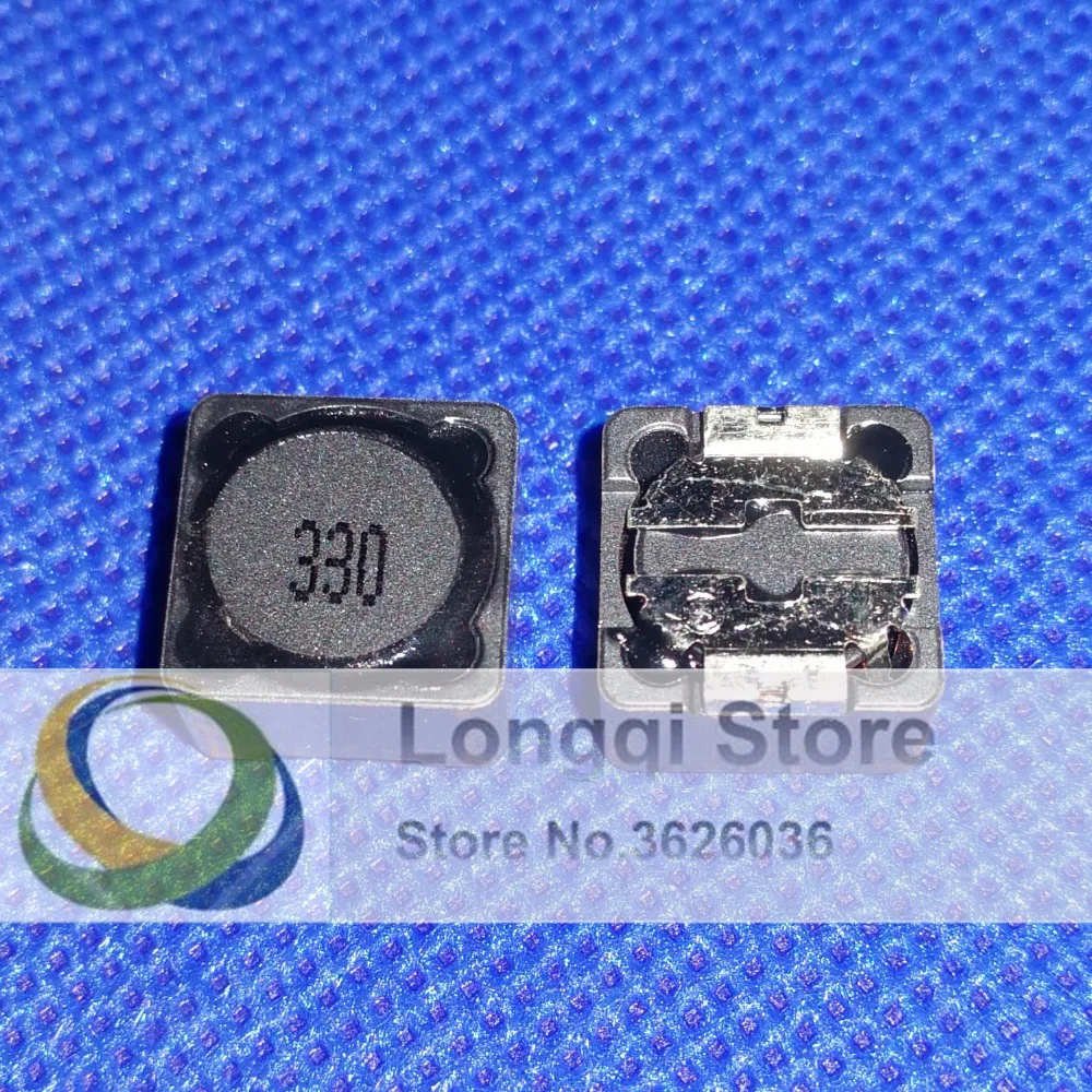 

10PCS CDRH127R 127 12*12*7MM 33UH 47UH 56UH 68UH 100UH 150UH 220UH 12X12X7 Surface Mount Power Inductors