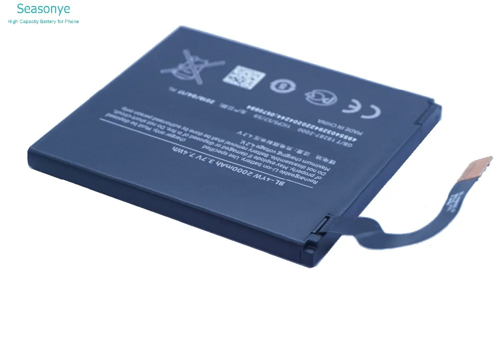 Батарея для Nokia Lumia 2000 925T 925 BL-4YW RM-893 922 мАч/Вт/ч BL4YW / BL 4YW | Мобильные телефоны и