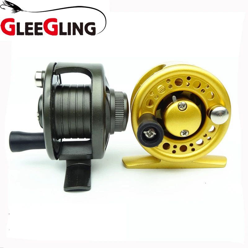 Рыболовная катушка GLEEGLING Ice Fly 2BB большая левое/правое ультралегкое 1:1 колесо