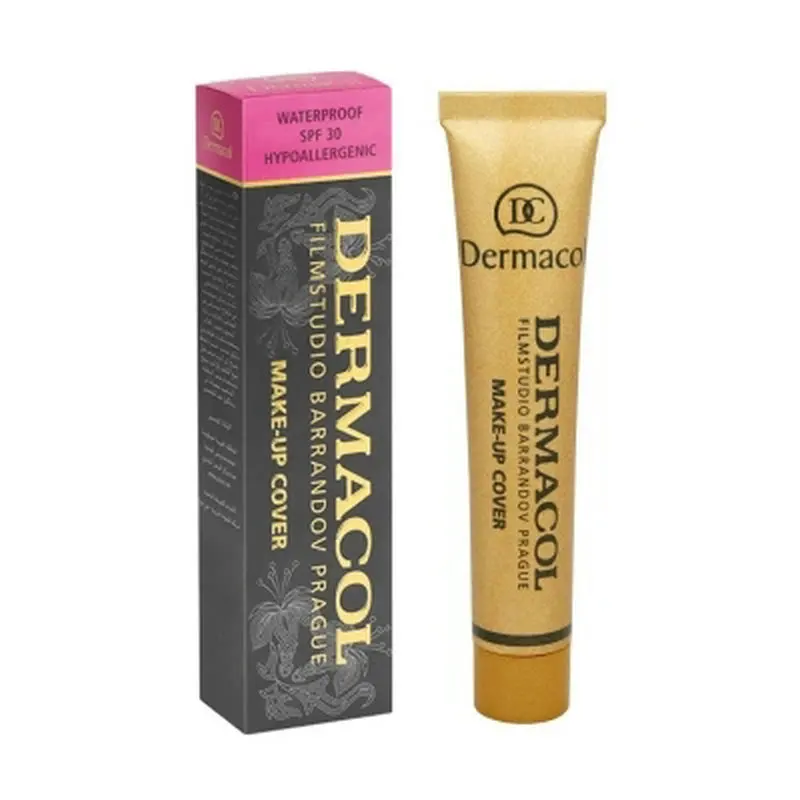 DERMACOL макияж Чехол Водонепроницаемый Foundation Primer легендарный глубокий чехол увлажняющий крем натуральный для лица рук ног шеи