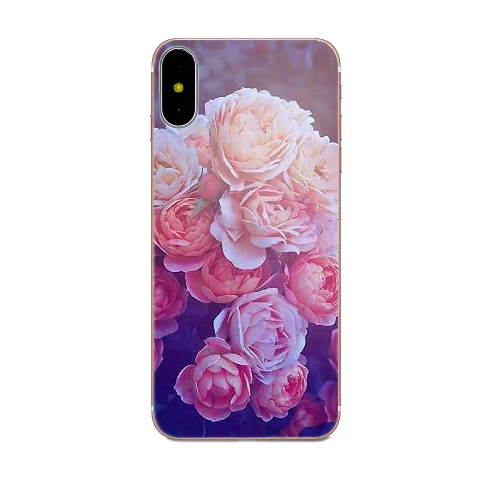 Luxury Phone Case Pink Roses Bouquet Fresh For Galaxy J1 J2 J3 J330 J4 J5 J6 J7 J730 J8 2015 2016 2017 2018 mini Pro | Мобильные