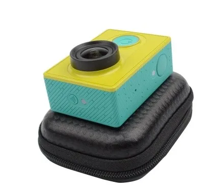 Портативный черный чехол небольшого размера для Xiao mi Yi Gopro Hero 4 Sjcam Sj4000 XiaoYi Экшн-камера/видео сумки аксессуары