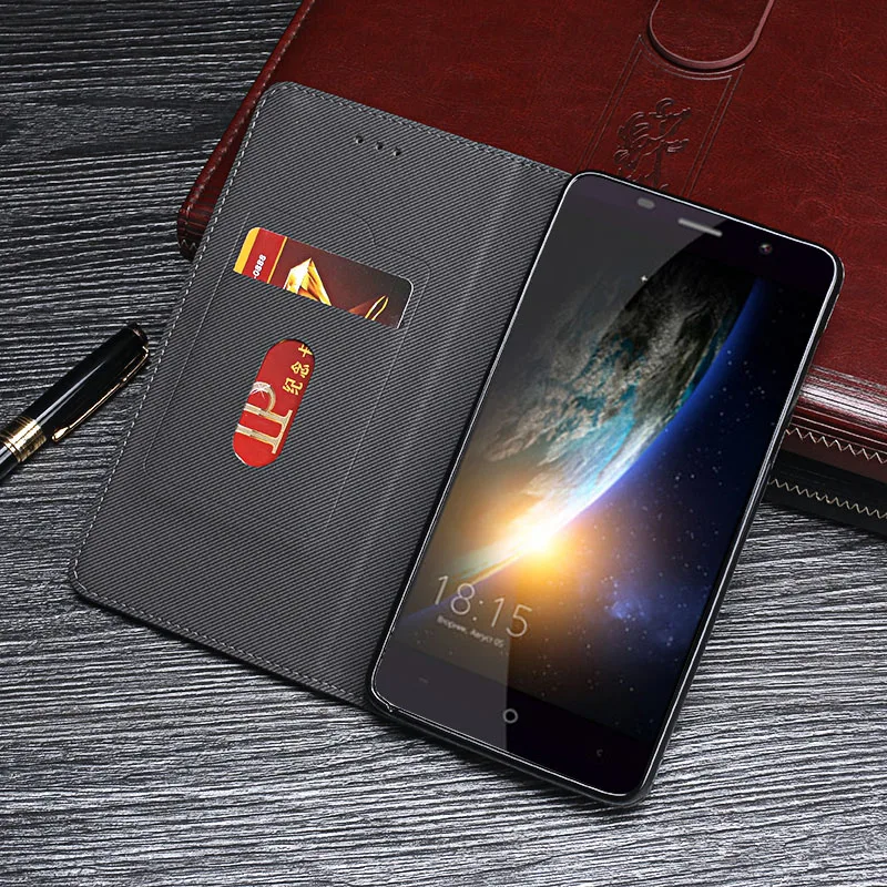Кожаный защитный чехол-книжка iTien премиум-класса для BQ BQS 5022 Bond TPU силиконовый