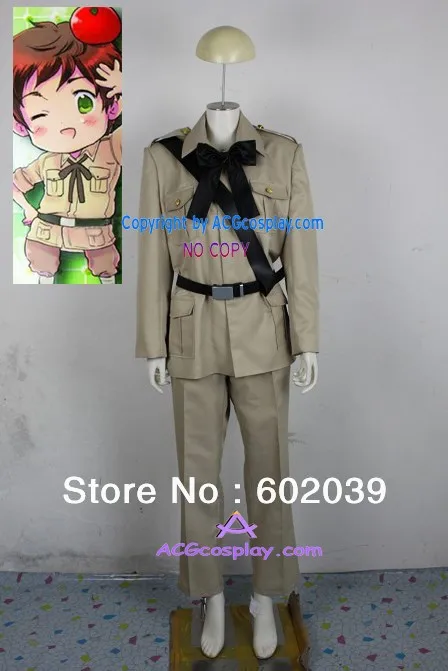 Костюм для косплея Hetalia Axis Powers Испания Антонио Фернандес кариэдо с ремнями ACG|cosplay