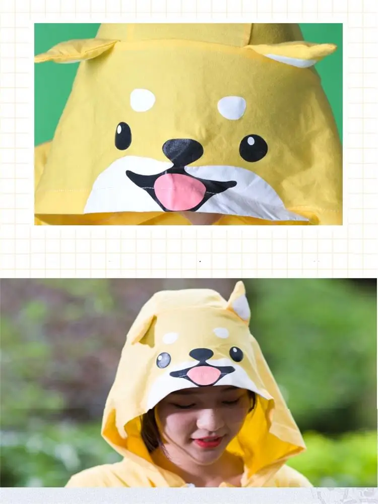 Костюм Шиба ину для косплея костюм Kostuum Kawaii Doge Grappige с капюшоном Vrouwen унисекс Jongen