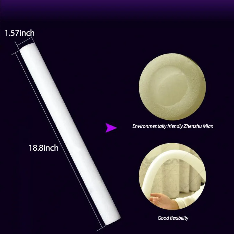 10 шт. светодиодная палочка из вспененного материала флуоресцентная