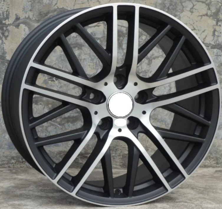 Матовый черный коврик 18 дюймов 18x8 0 18x9 5X112 5x120 автомобильные диски из сплава для BMW 1