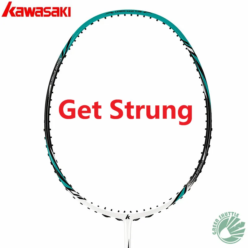 Новинка 2020 ракетка для бадминтона из углеродного волокна с полузвездочками Kawasaki