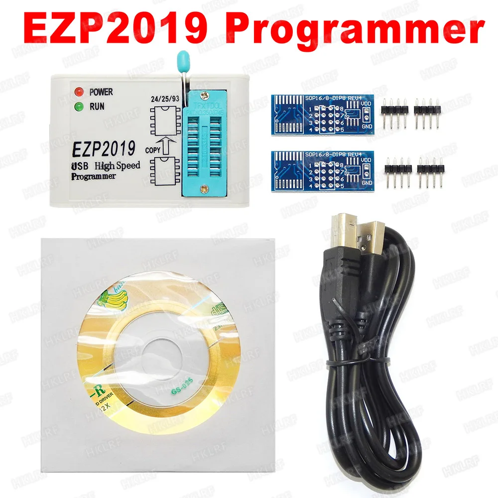 Бесплатная Доставка Новый EZP2019 программист высокоскоростной USB Поддержка win7 и 8 24