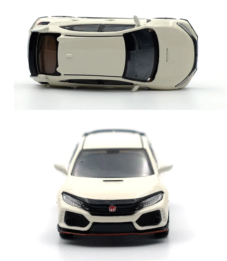 1: 64 TSM модели Honda Civic Тип R литья под давлением модель автомобиля Мини GT литья под давлением металлические игрушки подарок на день рождения для детей мальчик другой