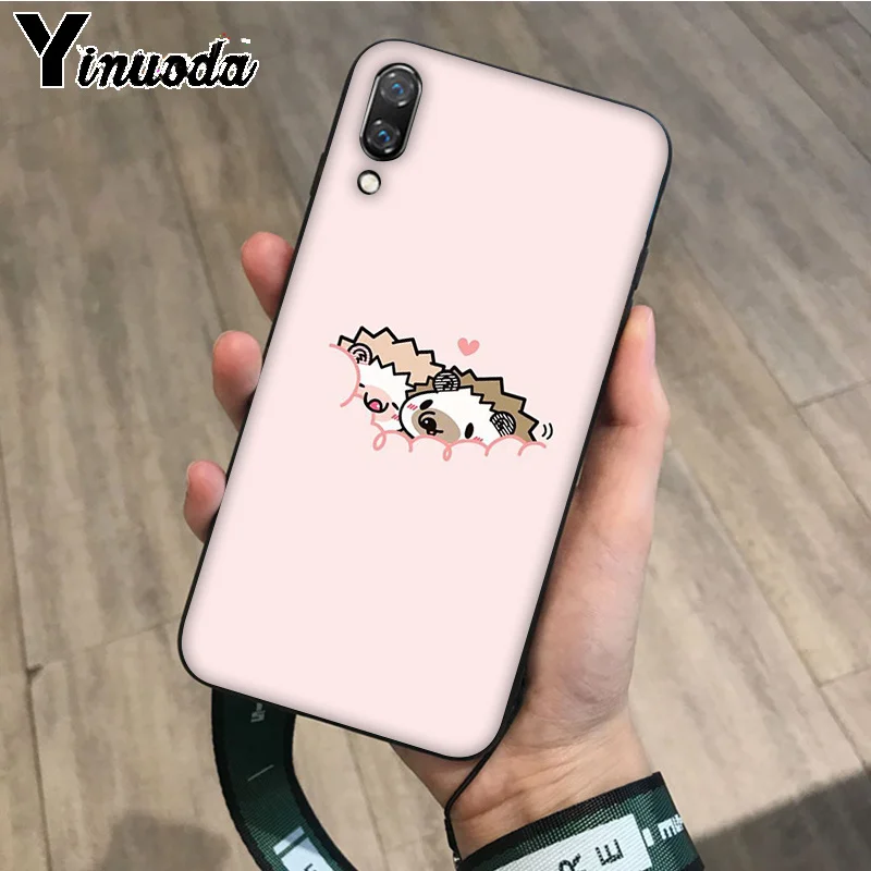 Yinuoda животные Ежик ТПУ Мягкие аксессуары для телефонов чехол для телефона для huawei P10 plus 20 pro P20 lite mate9 10 lite honor 10 View 10