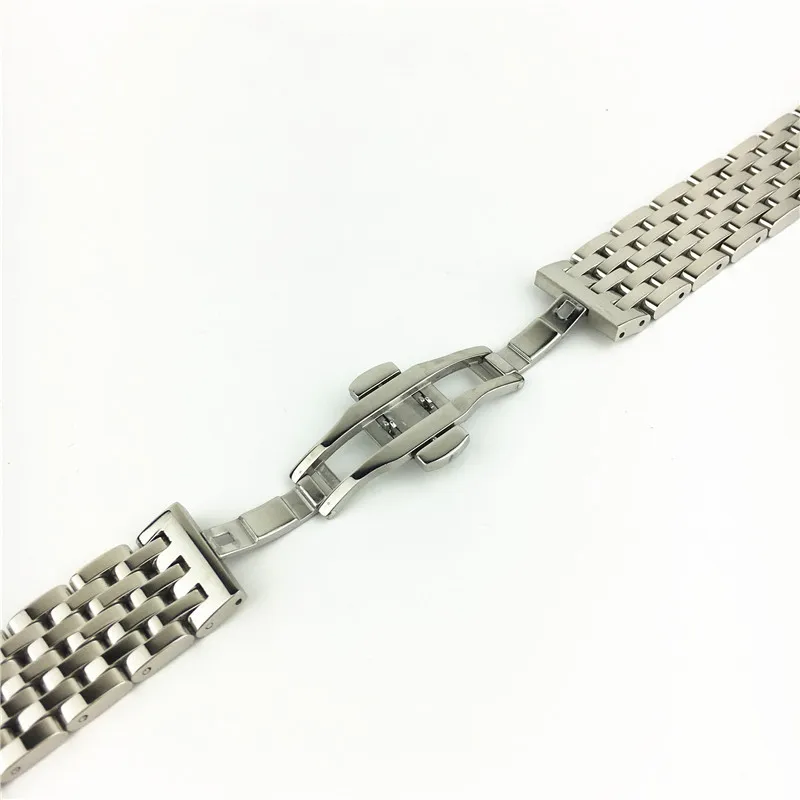 Для mk Cartier tissot Arm dw Золото Нержавеющая сталь женские мужские часы ремешок браслет 20 мм 22 мм ремешок для часов