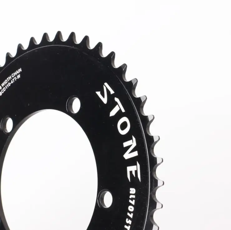 Звезда для горного велосипеда Stone track bike 110 BCD aero фиксированная шестерня круглая 42T