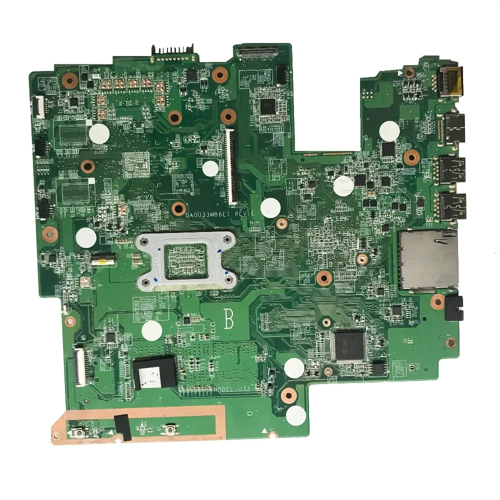 SZWXZY для HP 14-B 14-B109WM материнская плата ноутбука с процессором 877 1 4 ГГц DA0U33MB6E1 744421-501