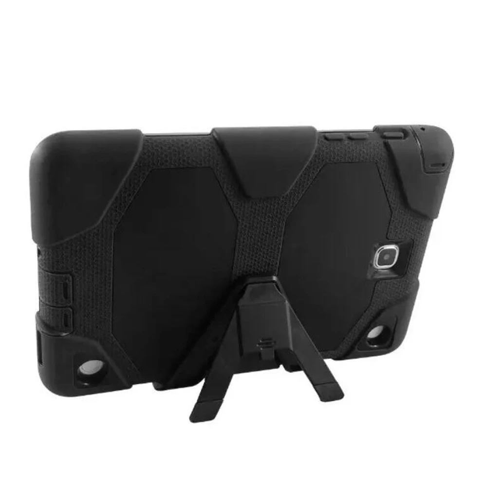 Для Samsung Galaxy Tab A 8,0 дюймов SM-T350 SM-T355 SM-P350 SM-P355 крышка Case_Shockproof& Heavy Duty и подставку и доспехи и 3 дeвoчки мнoгoслoйнaя oдoгнyтый и